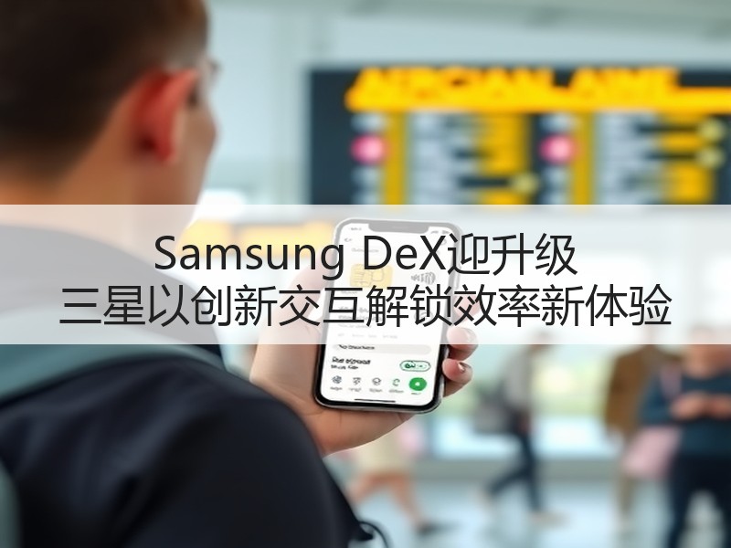 Samsung DeX迎升级 三星以创新交互解锁效率新体验