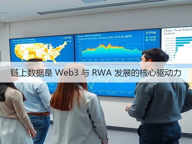 链上数据是 Web3 与 RWA 发展的核心驱动力(图1)