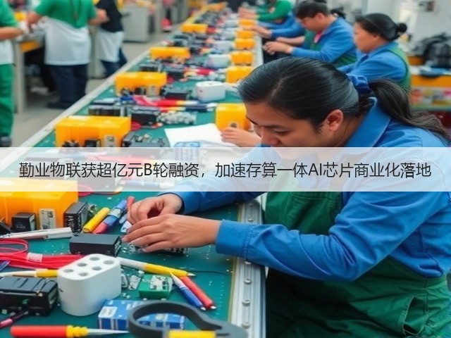 勤业物联获超亿元B轮融资,加速存算一体AI芯片商业化落地(图2) 勤业物联获超亿元B轮融资,加速存算一体AI芯片商业化落地(图2)