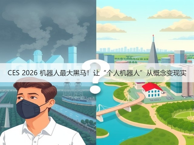 CES 2026 机器人最大黑马!让“个人机器人”从概念变现实(图3) CES 2026 机器人最大黑马!让“个人机器人”从概念变现实(图3)