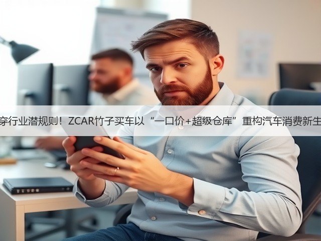 击穿行业潜规则!ZCAR竹子买车以“一口价+超级仓库”重构汽车消费新生态(图2) 击穿行业潜规则!ZCAR竹子买车以“一口价+超级仓库”重构汽车消费新生态(图2)