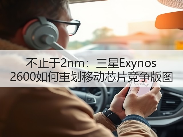 不止于2nm:三星Exynos 2600如何重划移动芯片竞争版图(图1) 不止于2nm:三星Exynos 2600如何重划移动芯片竞争版图(图1)