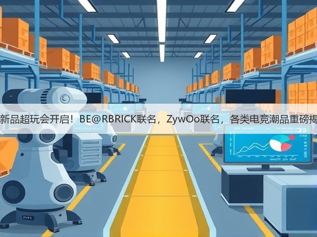 ROG新品超玩会开启!BE@RBRICK联名,ZywOo联名,各类电竞潮品重磅揭晓!(图1) ROG新品超玩会开启!BE@RBRICK联名,ZywOo联名,各类电竞潮品重磅揭晓!(图1)