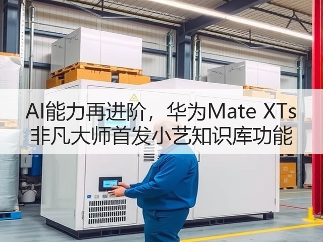 AI能力再进阶，华为Mate XTs 非凡大师首发小艺知识库功能(图1)