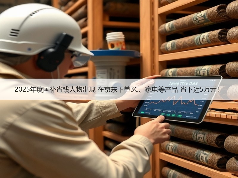 2025年度国补省钱人物出现 在京东下单3C、家电等产品 省