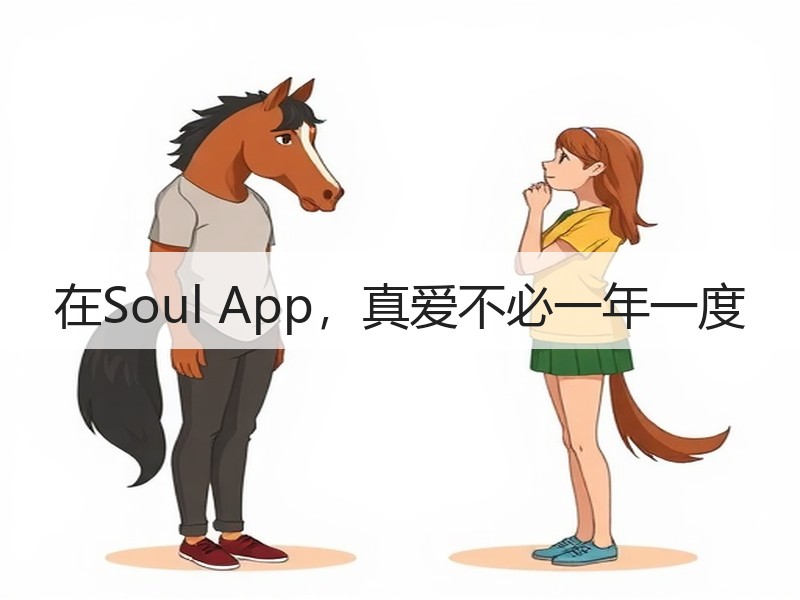 在Soul App，真爱不必一年一度
