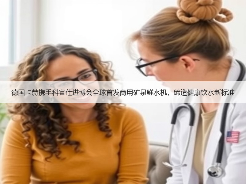 德国卡赫携手科睿仕进博会全球首发商用矿泉鲜水机，缔造健康饮水