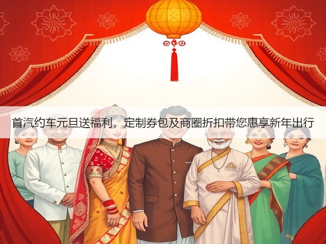 首汽约车元旦送福利，定制券包及商圈折扣带您惠享新年出行(图3)