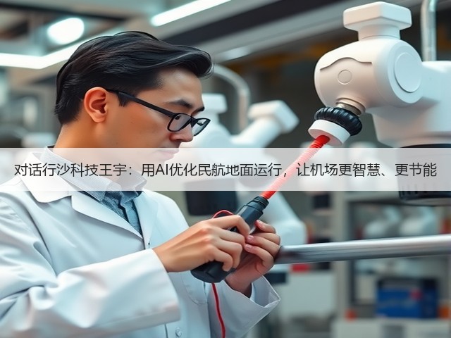 对话行沙科技王宇：用AI优化民航地面运行，让机场更智慧、更节能(图2)