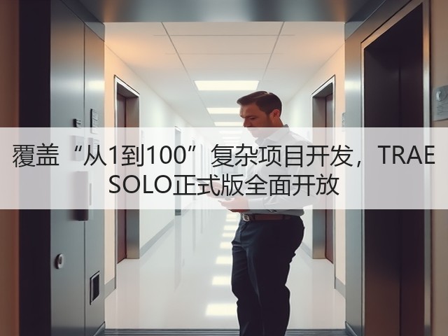 覆盖“从1到100”复杂项目开发,TRAE SOLO正式版全面开放(图1) 覆盖“从1到100”复杂项目开发,TRAE SOLO正式版全面开放(图1)