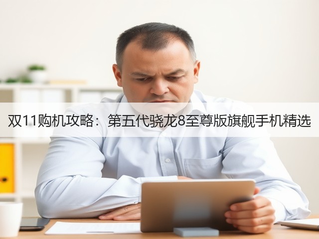 双11购机攻略:第五代骁龙8至尊版旗舰手机精选(图3) 双11购机攻略:第五代骁龙8至尊版旗舰手机精选(图3)