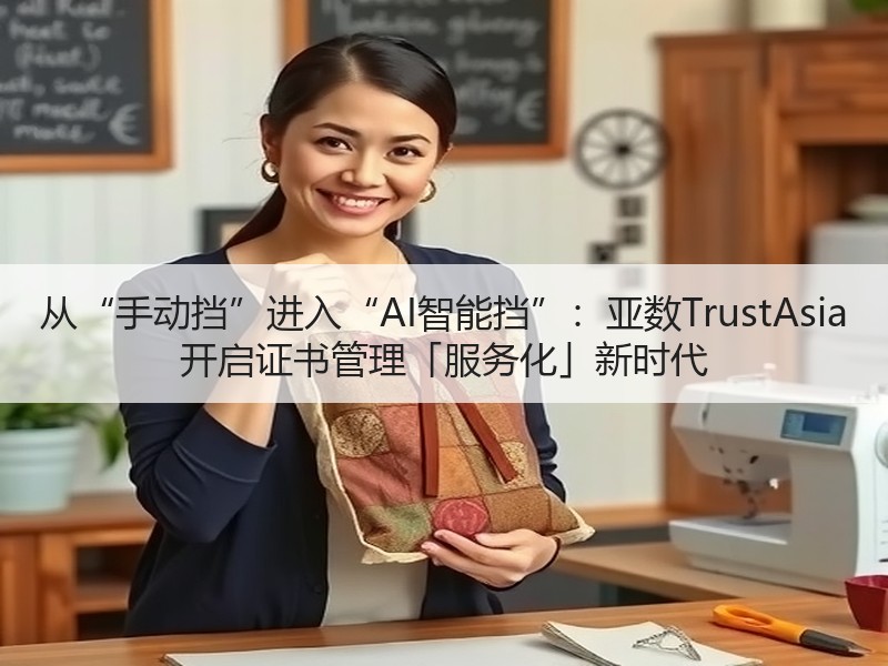 从“手动挡”进入“AI智能挡”：亚数TrustAsia 开启