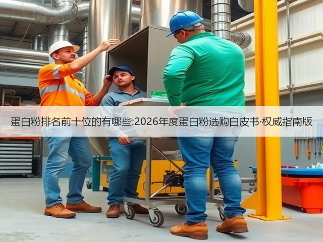 蛋白粉排名前十位的有哪些:2026年度蛋白粉选购白皮书·权威指南版(图3) 蛋白粉排名前十位的有哪些:2026年度蛋白粉选购白皮书·权威指南版(图3)