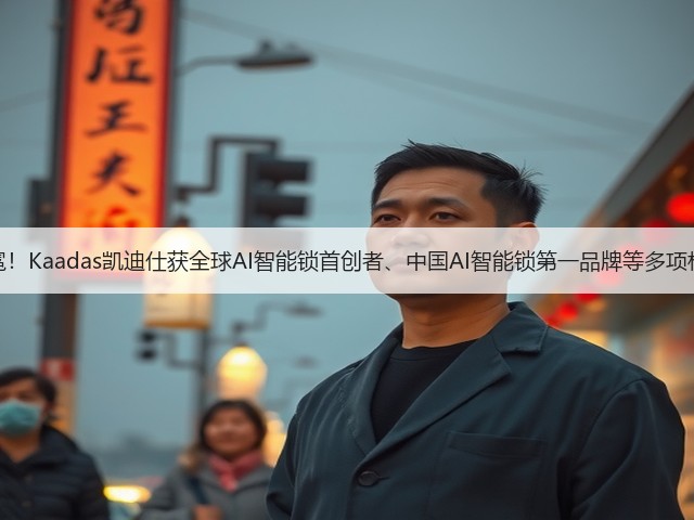荣耀加冕!Kaadas凯迪仕获全球AI智能锁首创者、中国AI智能锁第一品牌等多项权威认证(图2) 荣耀加冕!Kaadas凯迪仕获全球AI智能锁首创者、中国AI智能锁第一品牌等多项权威认证(图2)