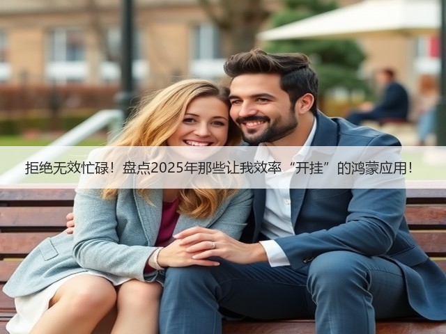 拒绝无效忙碌！盘点2025年那些让我效率“开挂”的鸿蒙应用！(图3)