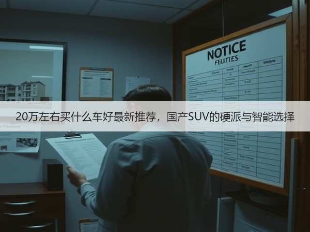20万左右买什么车好最新推荐,国产SUV的硬派与智能选择(图1) 20万左右买什么车好最新推荐,国产SUV的硬派与智能选择(图1)