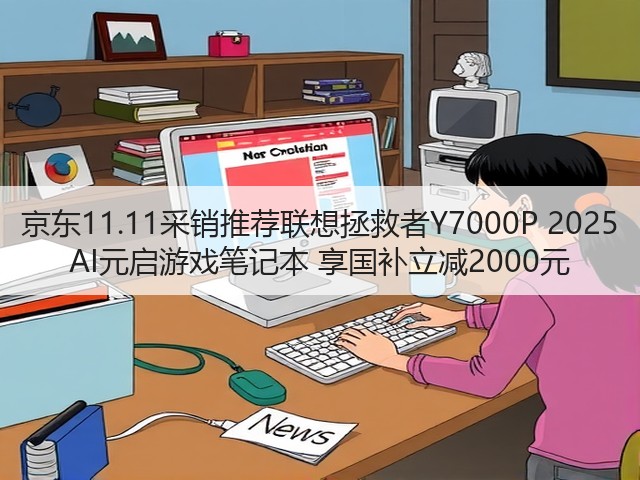 京东11.11采销推荐联想拯救者Y7000P 2025 AI元启游戏笔记本 享国补立减2000元(图1) 京东11.11采销推荐联想拯救者Y7000P 2025 AI元启游戏笔记本 享国补立减2000元(图1)