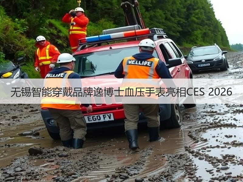 无锡智能穿戴品牌逸博士血压手表亮相CES 2026