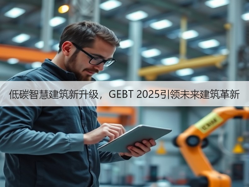 低碳智慧建筑新升级，GEBT 2025引领未来建筑革新