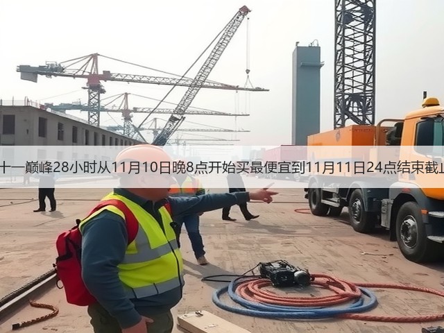 2025双十一巅峰28小时从11月10日晚8点开始买最便宜到11月11日24点结束截止最划算(图2)