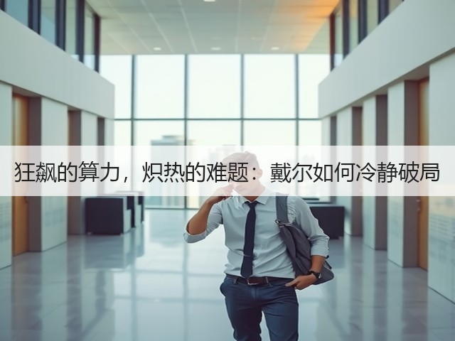 狂飙的算力,炽热的难题:戴尔如何冷静破局(图3) 狂飙的算力,炽热的难题:戴尔如何冷静破局(图3)