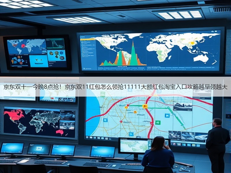 京东双十一今晚8点抢！京东双11红包怎么领抢11111大额红