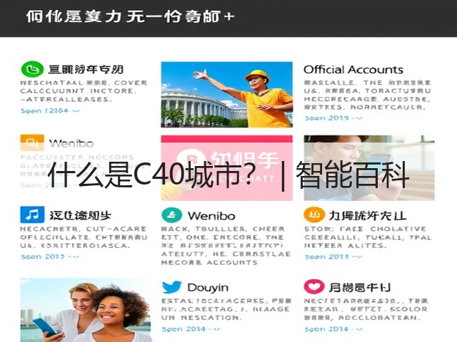 什么是C40城市? | 智能百科(图2) 什么是C40城市? | 智能百科(图2)