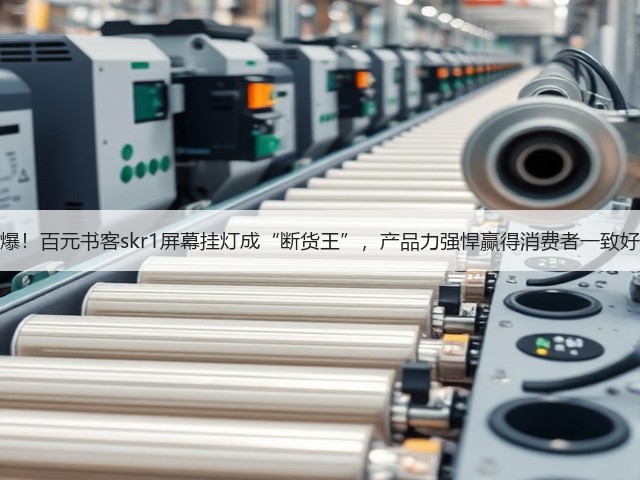 太火爆！百元书客skr1屏幕挂灯成“断货王”，产品力强悍赢得消费者一致好评！(图2)