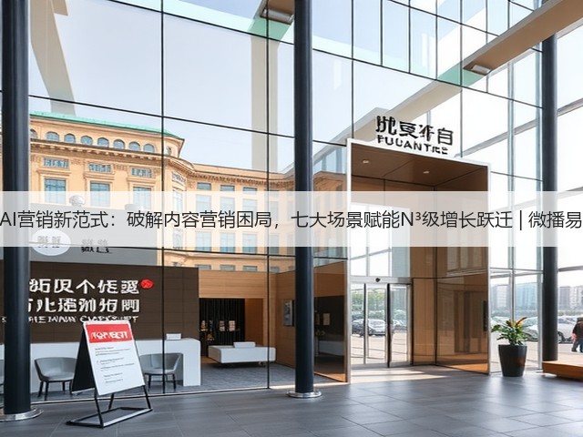 AI营销新范式:破解内容营销困局,七大场景赋能N³级增长跃迁 | 微播易(图1) AI营销新范式:破解内容营销困局,七大场景赋能N³级增长跃迁 | 微播易(图1)