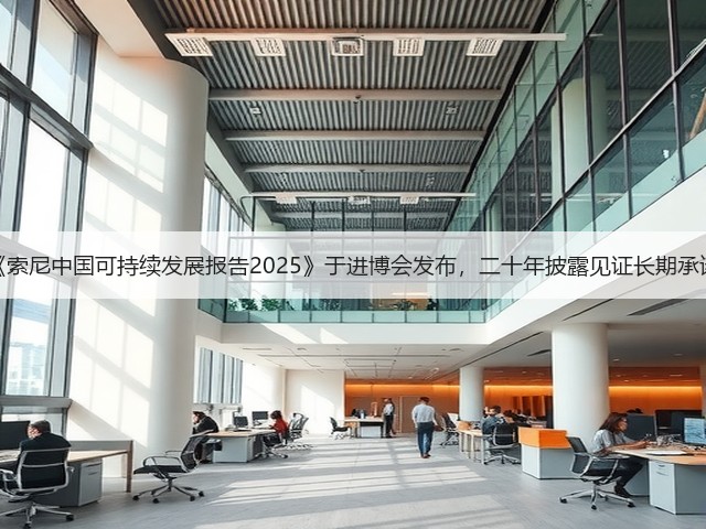 《索尼中国可持续发展报告2025》于进博会发布，二十年披露见证长期承诺(图1)