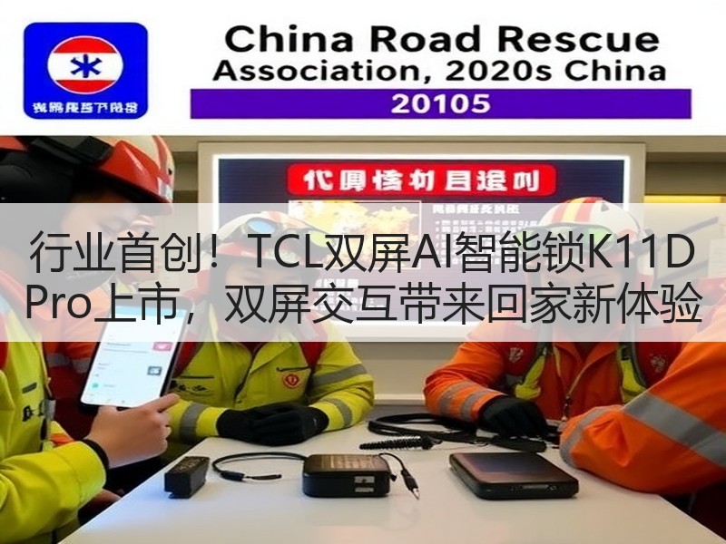 行业首创！TCL双屏AI智能锁K11D Pro上市，双屏交互
