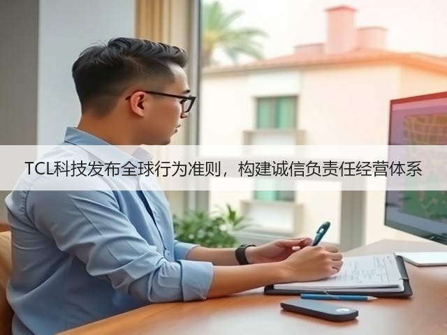 TCL科技发布全球行为准则,构建诚信负责任经营体系(图1) TCL科技发布全球行为准则,构建诚信负责任经营体系(图1)
