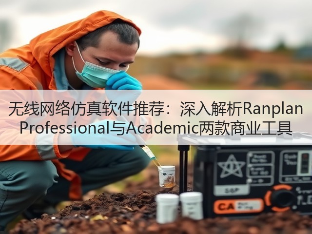 无线网络仿真软件推荐:深入解析Ranplan Professional与Academic两款商业工具(图3) 无线网络仿真软件推荐:深入解析Ranplan Professional与Academic两款商业工具(图3)