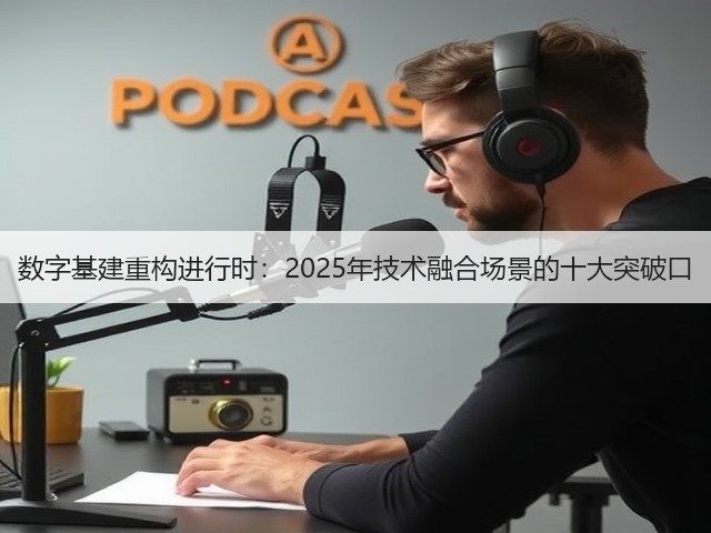 数字基建重构进行时：2025年技术融合场景的十大突破口(图1)
