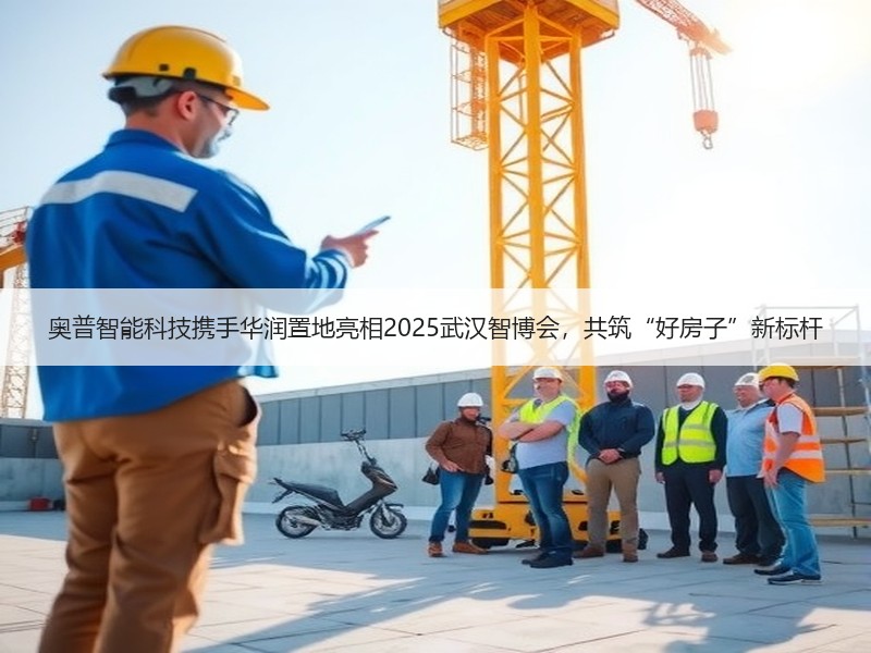 奥普智能科技携手华润置地亮相2025武汉智博会，共筑“好房子