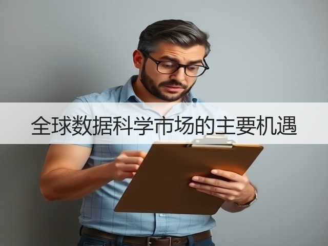 全球数据科学市场的主要机遇(图1) 全球数据科学市场的主要机遇(图1)