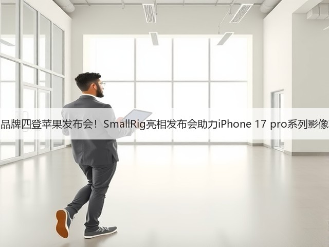 中国品牌四登苹果发布会!SmallRig亮相发布会助力iPhone 17 pro系列影像功能(图2) 中国品牌四登苹果发布会!SmallRig亮相发布会助力iPhone 17 pro系列影像功能(图2)
