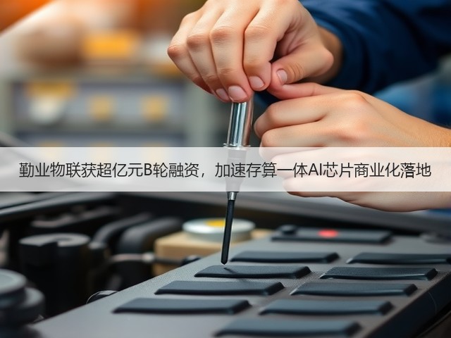 勤业物联获超亿元B轮融资,加速存算一体AI芯片商业化落地(图3) 勤业物联获超亿元B轮融资,加速存算一体AI芯片商业化落地(图3)