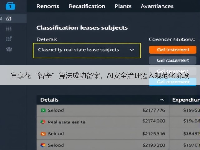 宜享花“智鉴”算法成功备案,AI安全治理迈入规范化阶段(图2) 宜享花“智鉴”算法成功备案,AI安全治理迈入规范化阶段(图2)