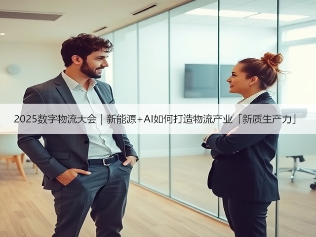 2025数字物流大会|新能源+AI如何打造物流产业「新质生产力」(图1) 2025数字物流大会|新能源+AI如何打造物流产业「新质生产力」(图1)