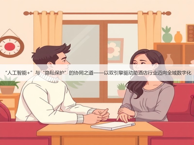 “人工智能+”与“隐私保护”的协同之道——以双引擎驱动助酒店
