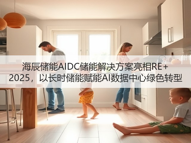 海辰储能AIDC储能解决方案亮相RE+ 2025，以长时储能赋能AI数据中心绿色转型(图2)