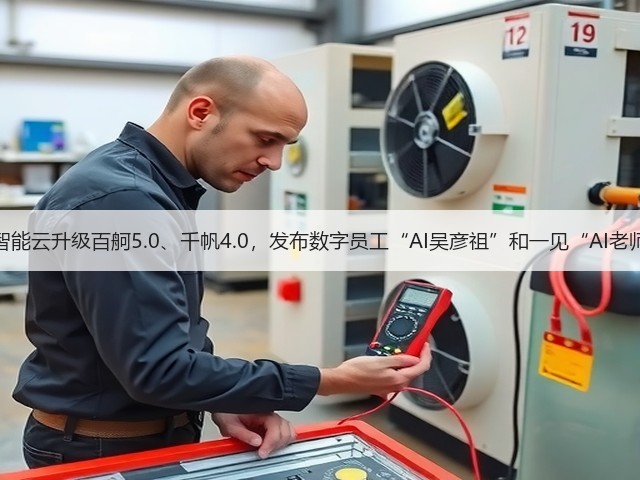 百度智能云升级百舸5.0、千帆4.0，发布数字员工“AI吴彦祖”和一见“AI老师傅”(图3)