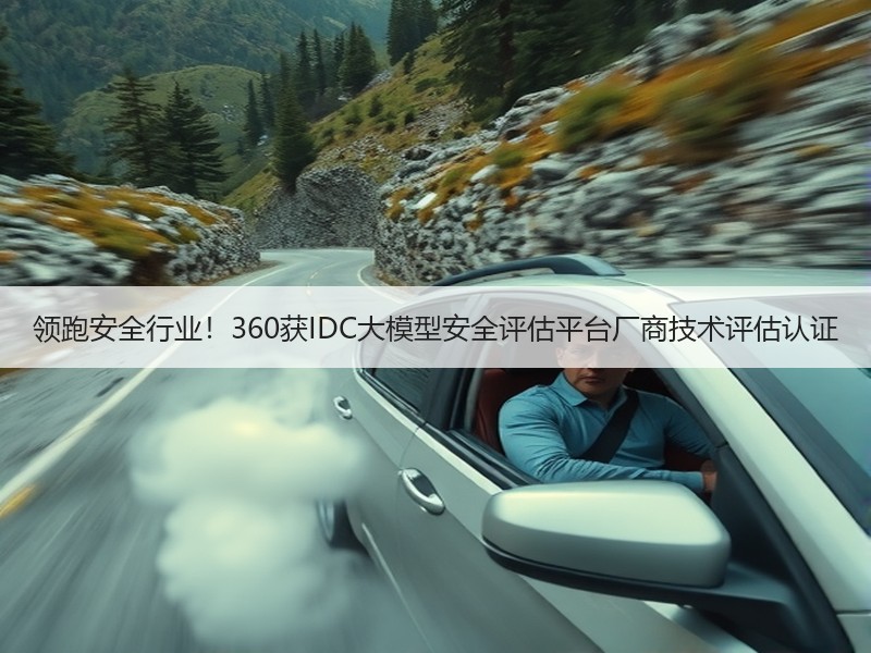 领跑安全行业！360获IDC大模型安全评估平台厂商技术评估认