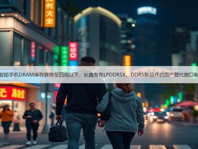 智能手机DRAM库存骤降至四周以下，长鑫发布LPDDR5X、