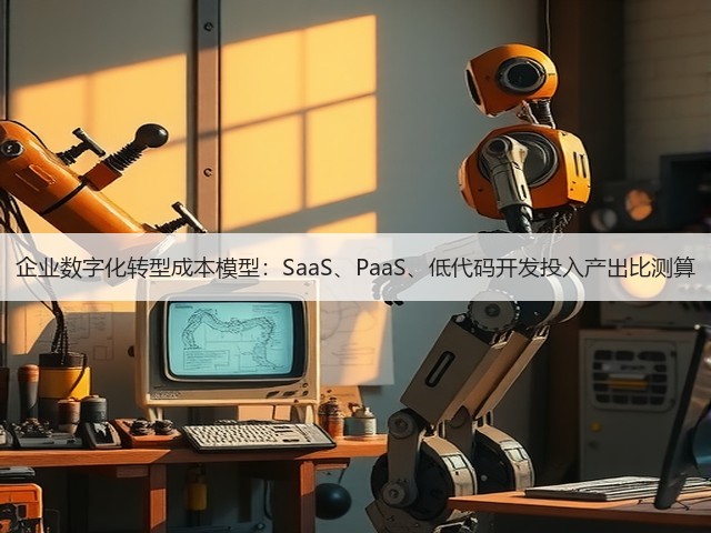 企业数字化转型成本模型:SaaS、PaaS、低代码开发投入产出比测算(图3) 企业数字化转型成本模型:SaaS、PaaS、低代码开发投入产出比测算(图3)