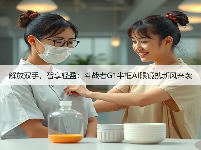 解放双手,智享轻盈:斗战者G1半框AI眼镜携新风来袭(图3) 解放双手,智享轻盈:斗战者G1半框AI眼镜携新风来袭(图3)