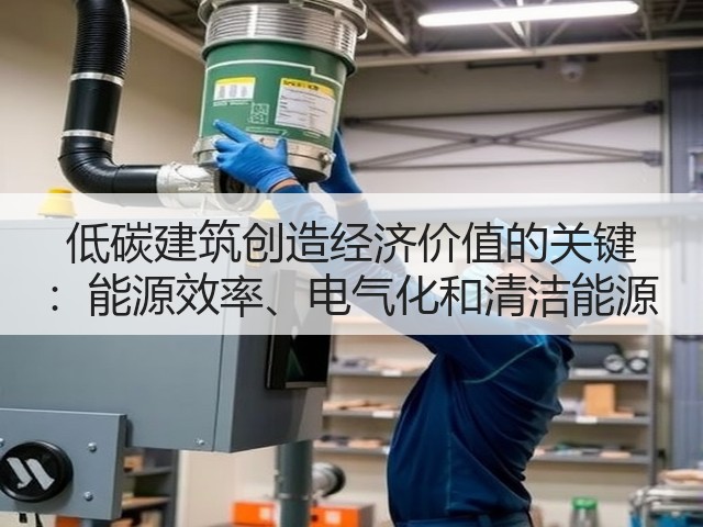 低碳建筑创造经济价值的关键 :能源效率、电气化和清洁能源(图2) 低碳建筑创造经济价值的关键 :能源效率、电气化和清洁能源(图2)