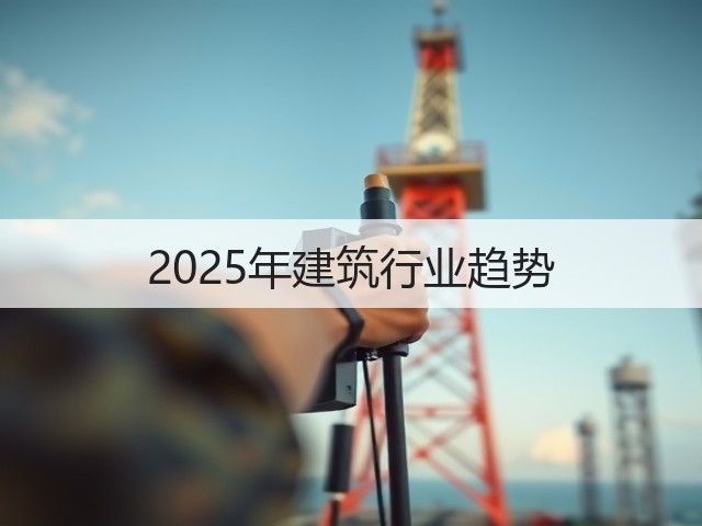 2025年建筑行业趋势(图2)