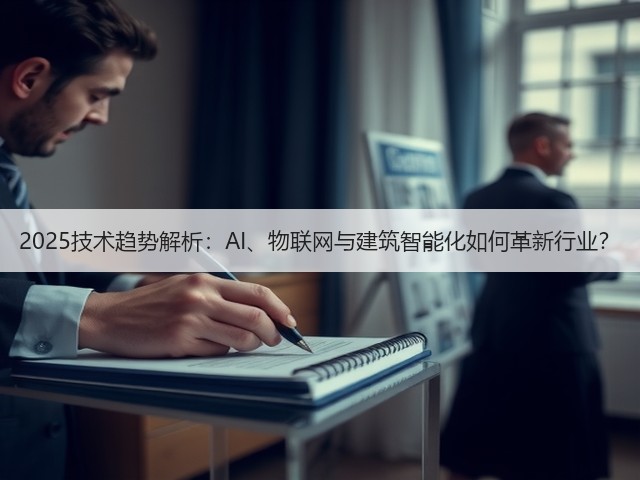 2025技术趋势解析:AI、物联网与建筑智能化如何革新行业?(图3) 2025技术趋势解析:AI、物联网与建筑智能化如何革新行业?(图3)